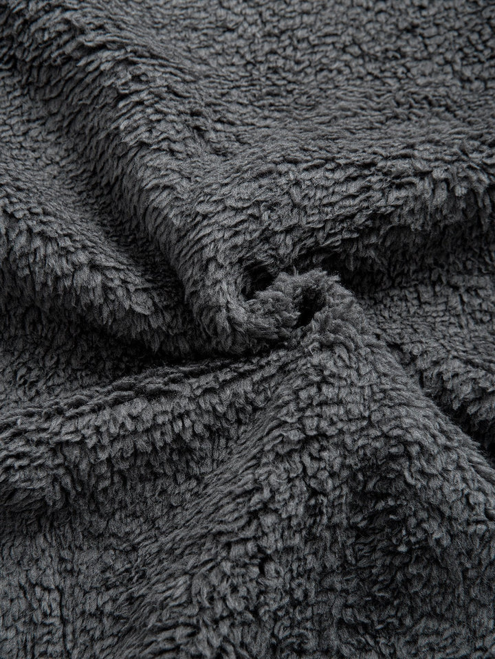 Teddy Fleece Gevoerde Hoodie