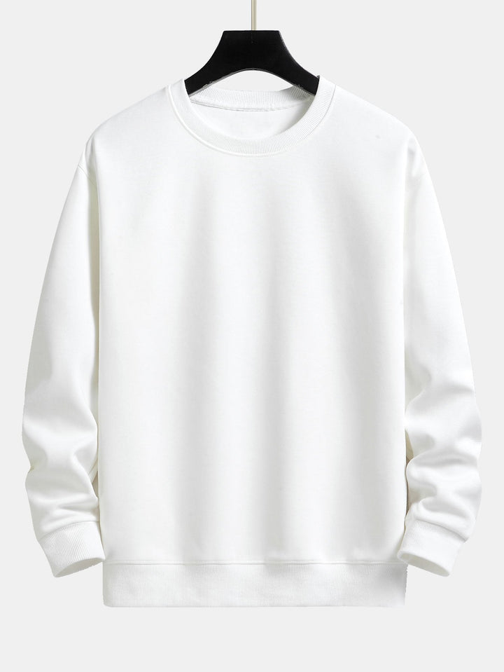 Basis Relax Fit Crew Neck Sweatshirt & Joggingbroek