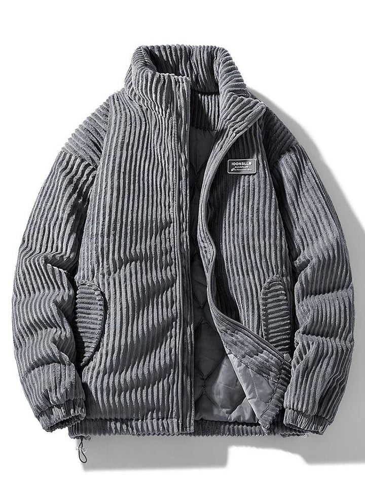 Gevoerde Corduroy Jas