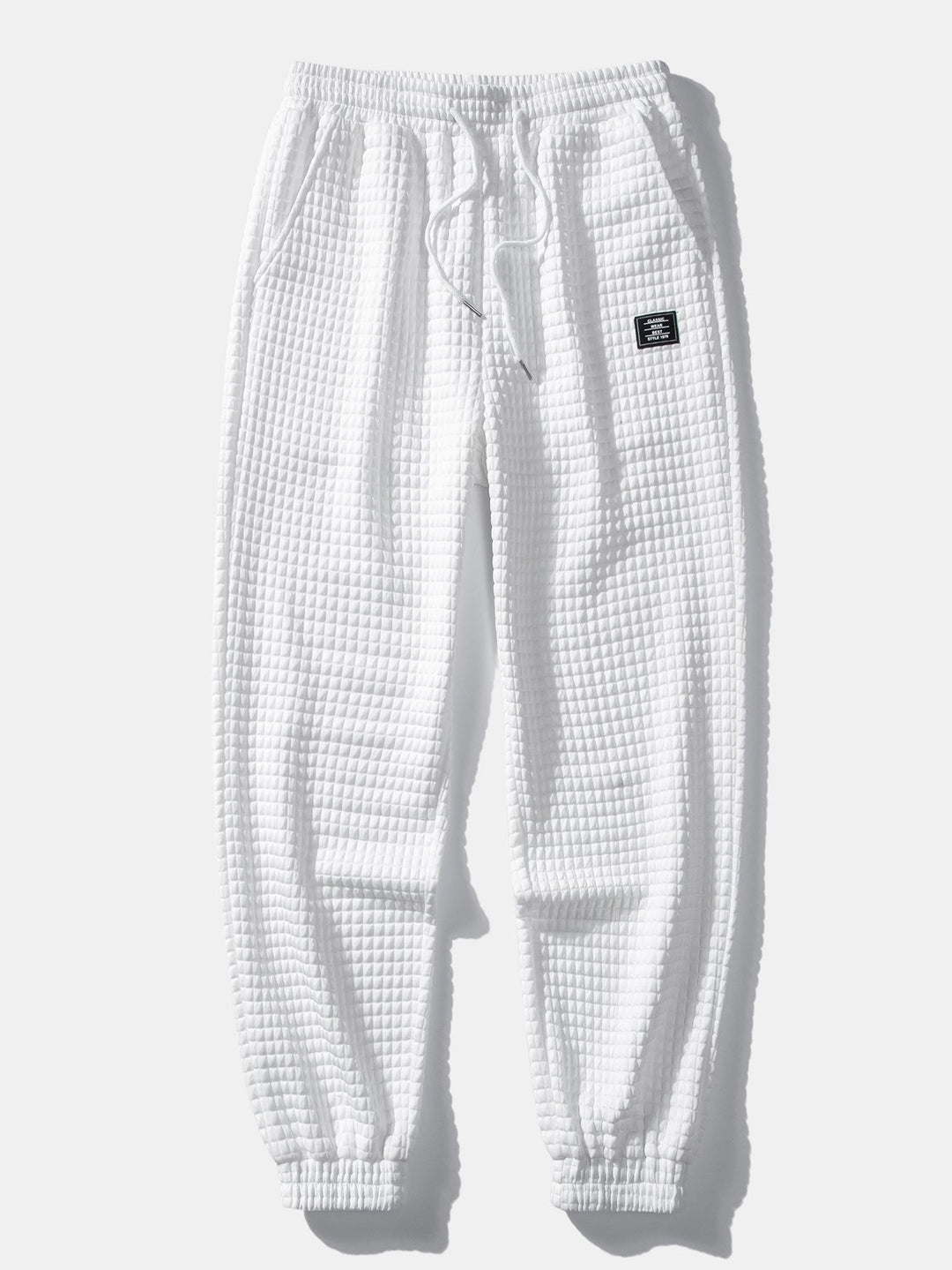 Langemouw Wafel Hoody Arc Hem T-Shirt & Joggingbroek