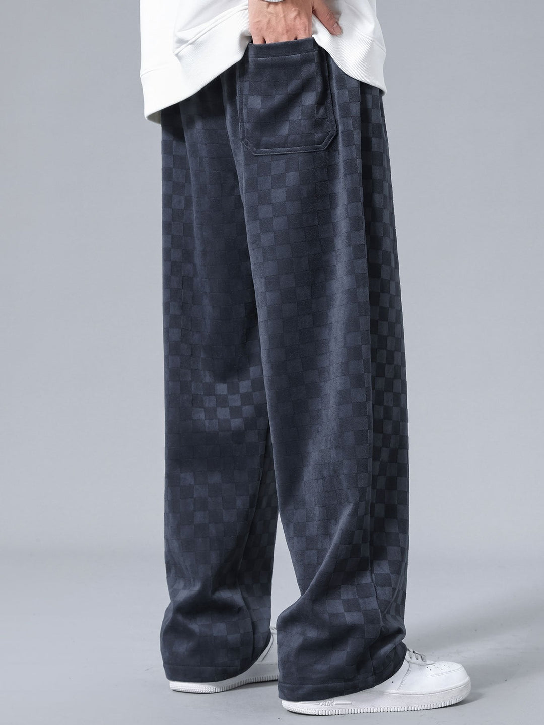 Gekruiste Rechte Pantalon