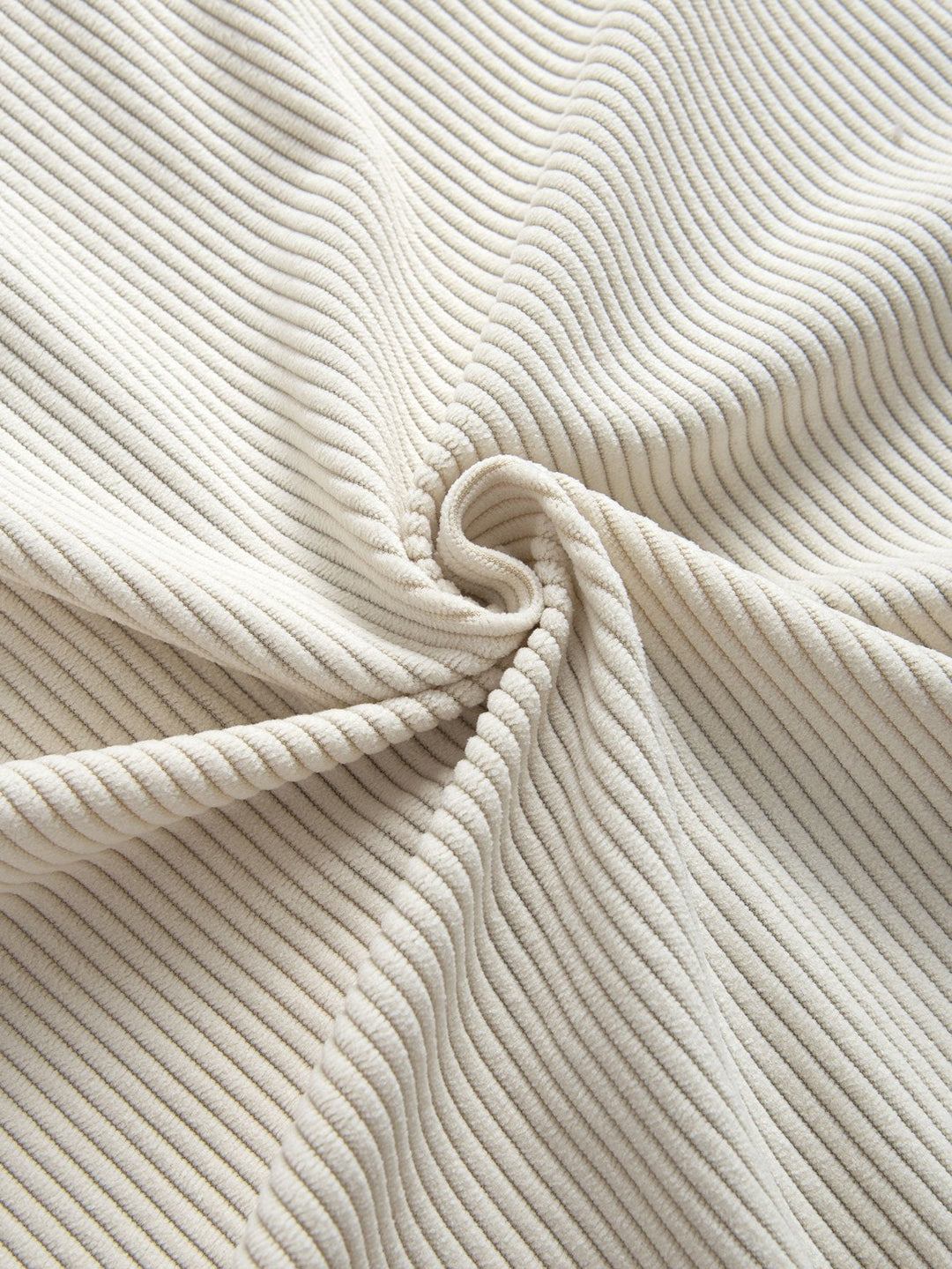 Kleurblok Corduroy Overhemd met Knopen