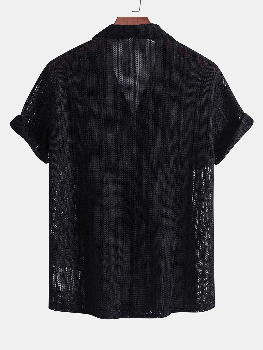 Textured Cuban Shirt & Straight Leg Linen Pants