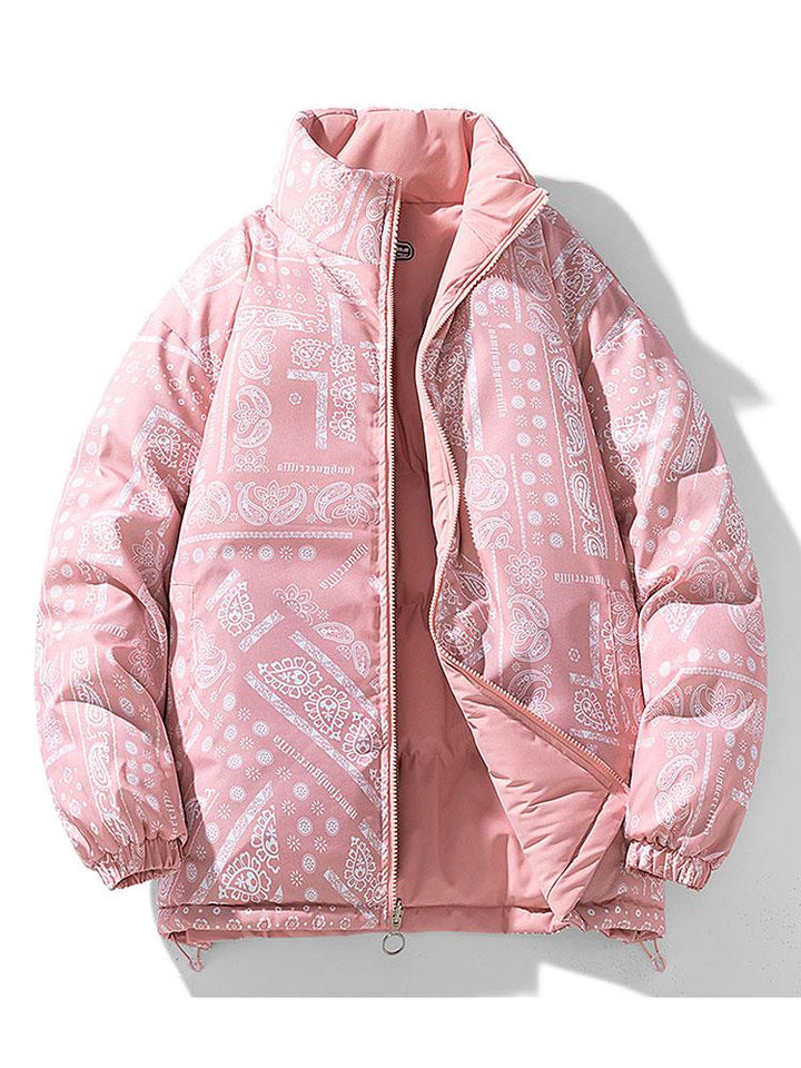 Omkeerbare Paisley Pufferjas