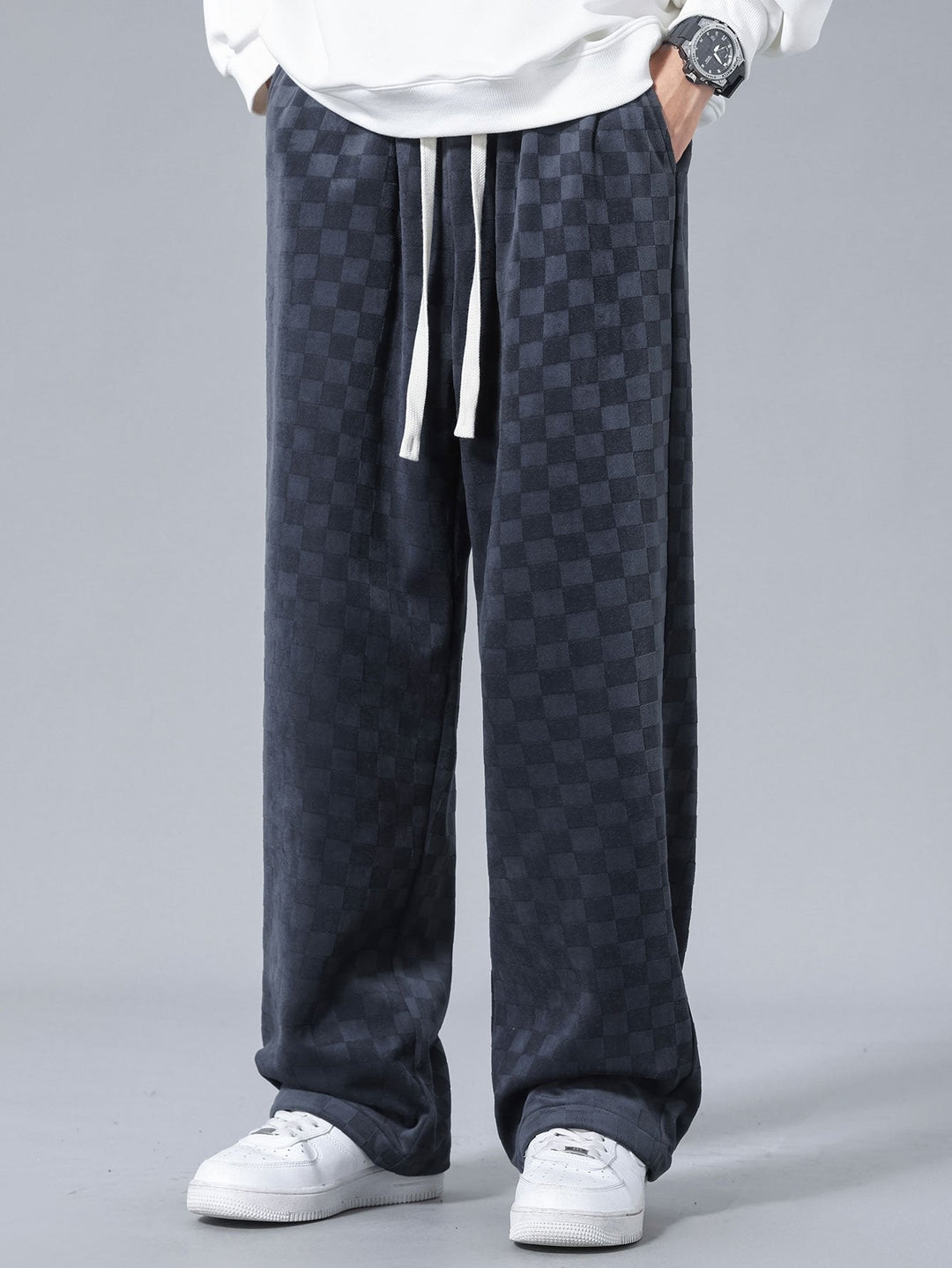 Gekruiste Rechte Pantalon