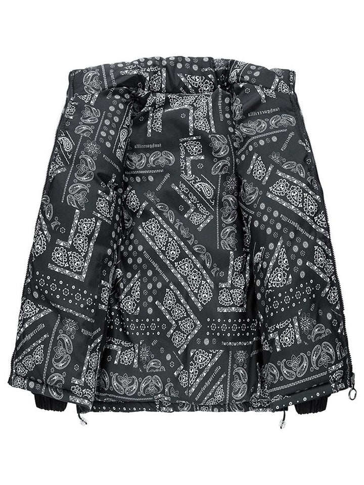 Omkeerbare Paisley Pufferjas
