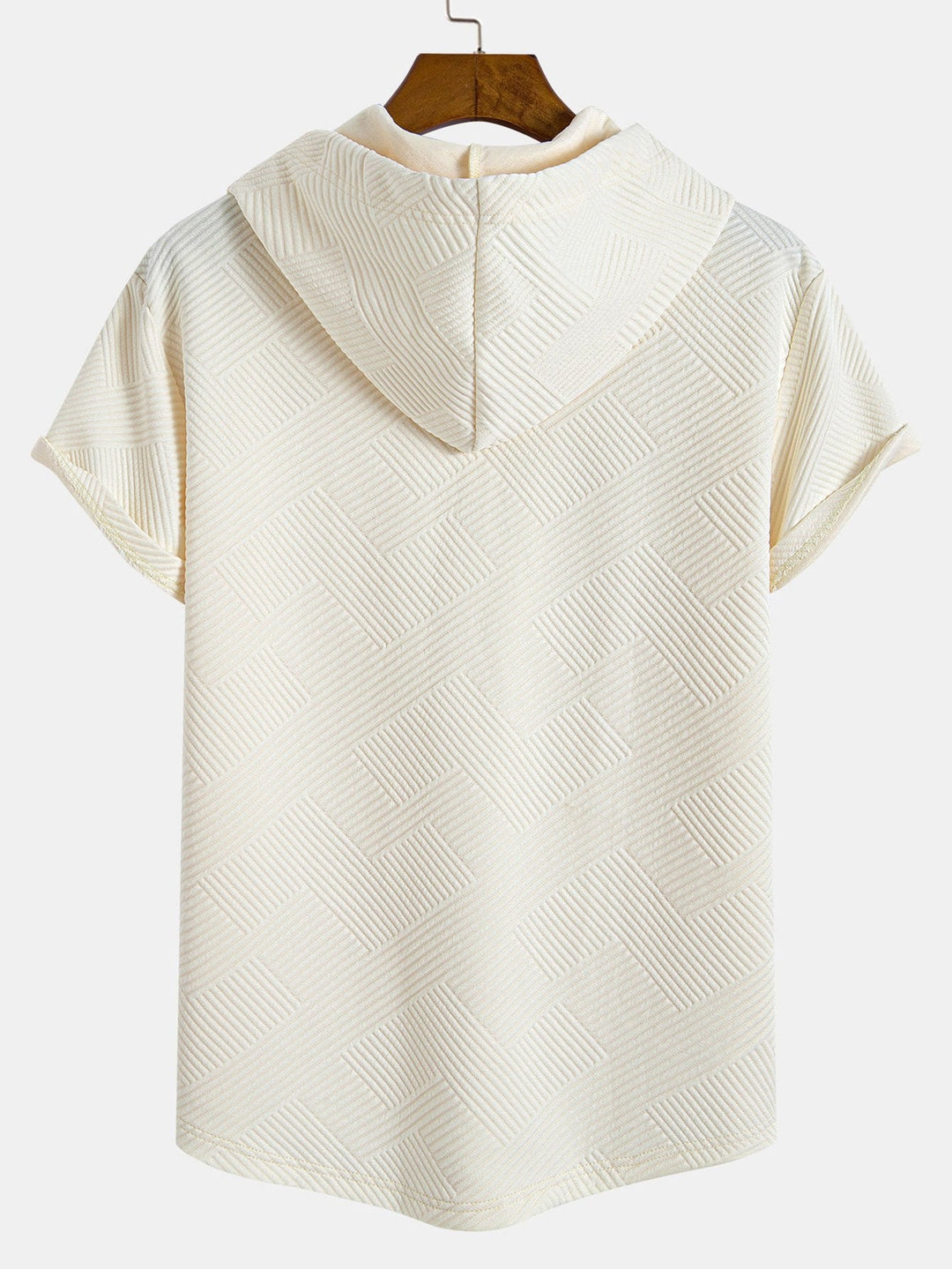 Striped Jacquard Hooded T-Shirt & Striped Jacquard Shorts