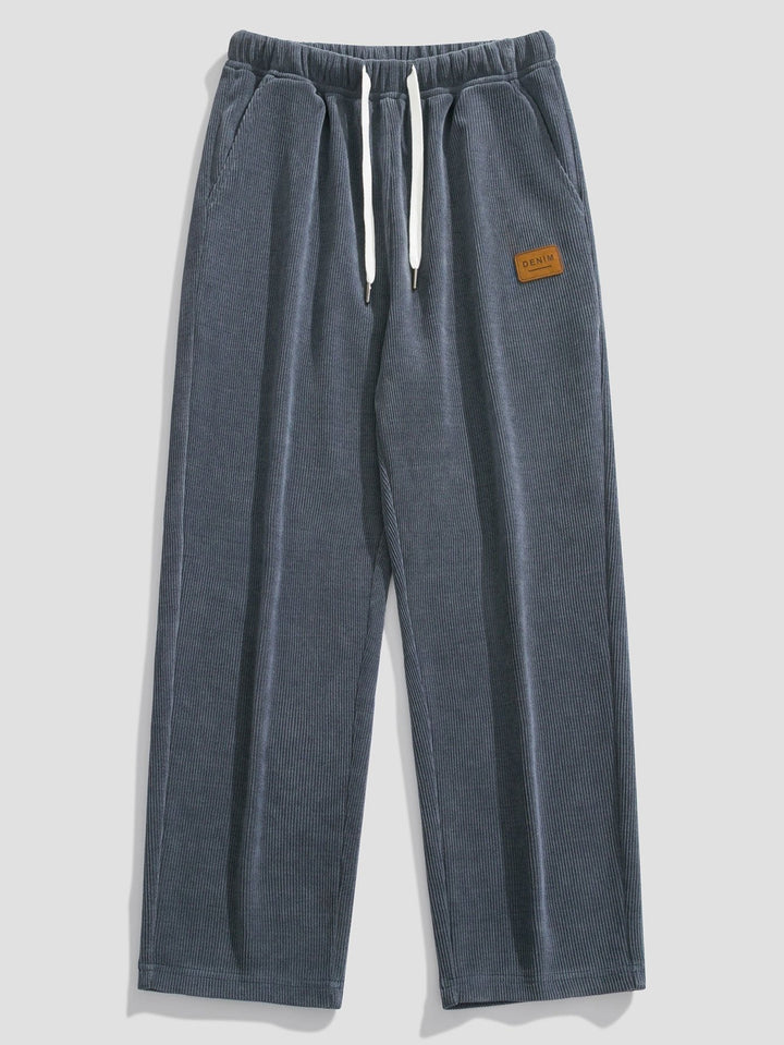 Rechtafstaande Corduroy Broek