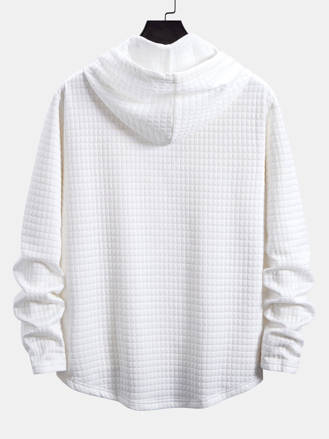 Langemouw Wafel Hoody Arc Hem T-Shirt & Joggingbroek
