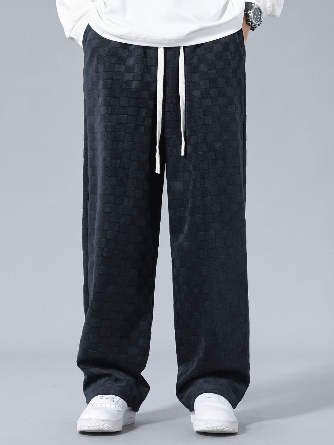 Gekruiste Rechte Pantalon