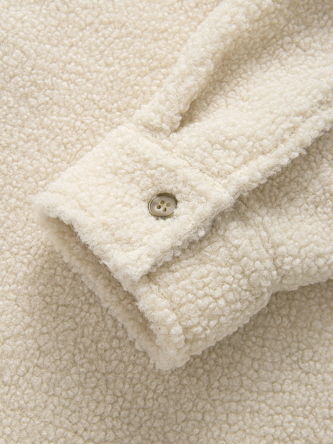 Teddy Fleece Knopshirt