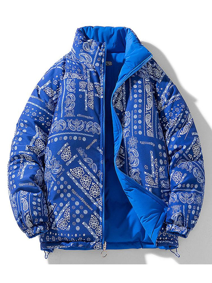 Omkeerbare Paisley Pufferjas