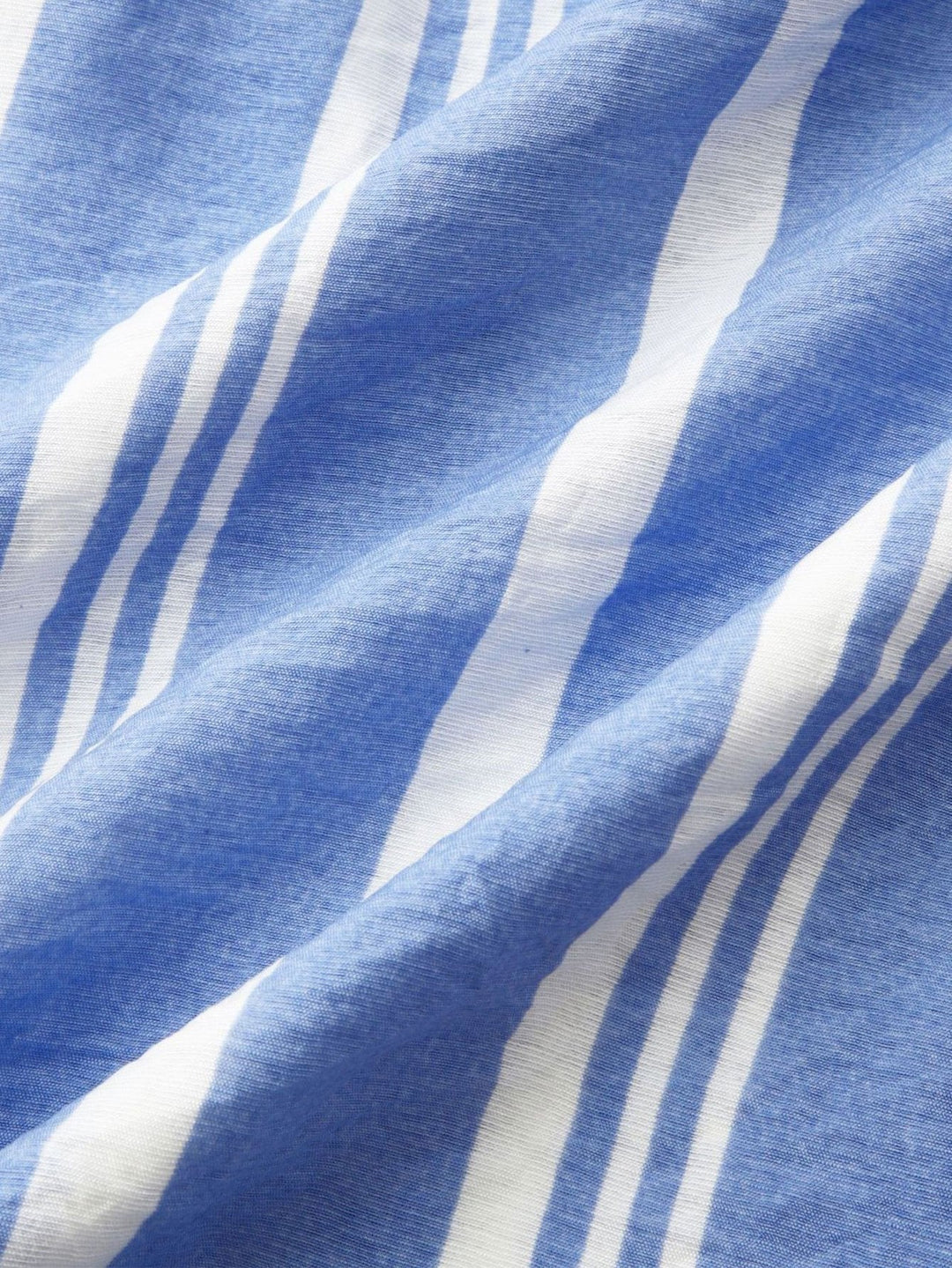 Striped Print Button-Up Shirt & Swim Shorts
