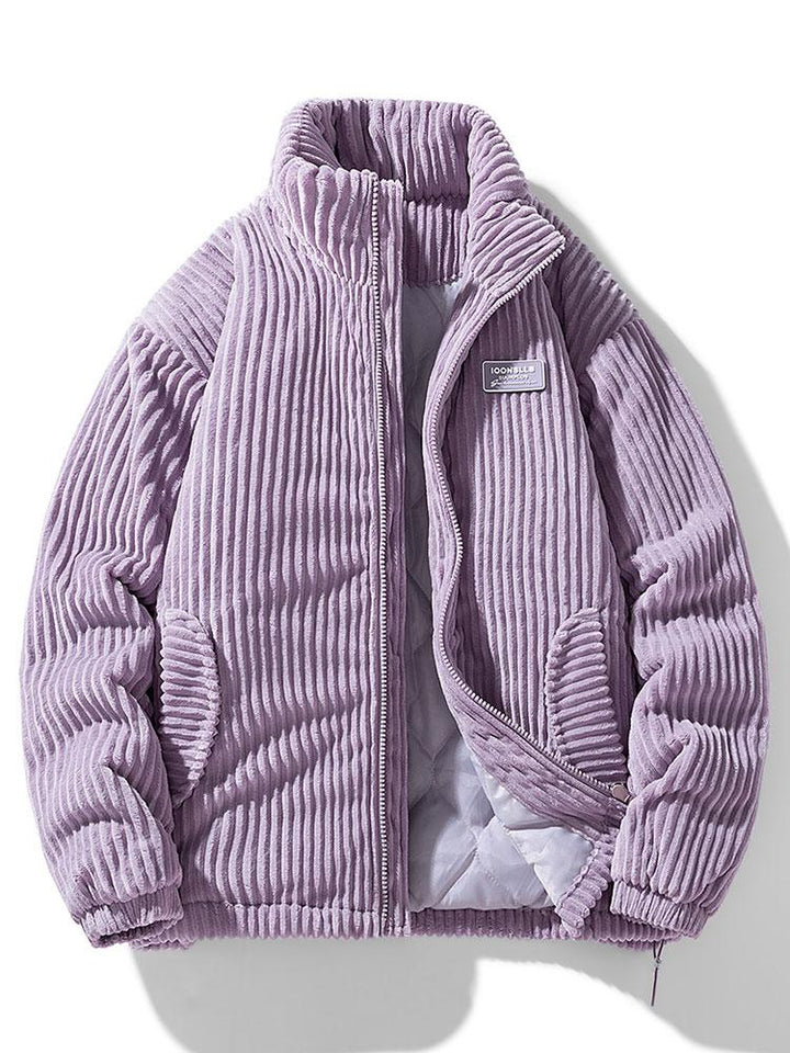 Gevoerde Corduroy Jas