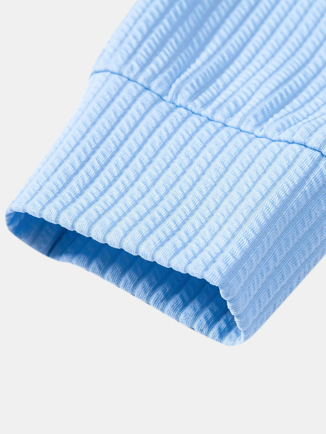 Lange Mouwen Geribde Polo & Rechte Geribde Broek