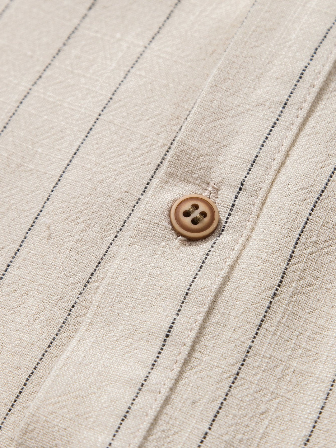 Linen Blend Shirt & Straight Linen Pants