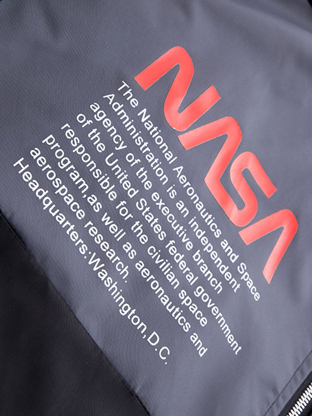Oversized NASA Print Bomberjack