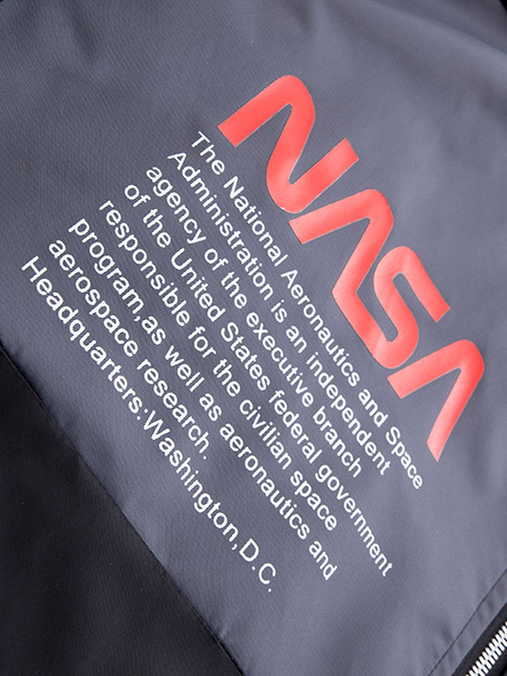 Oversized NASA Print Bomberjack