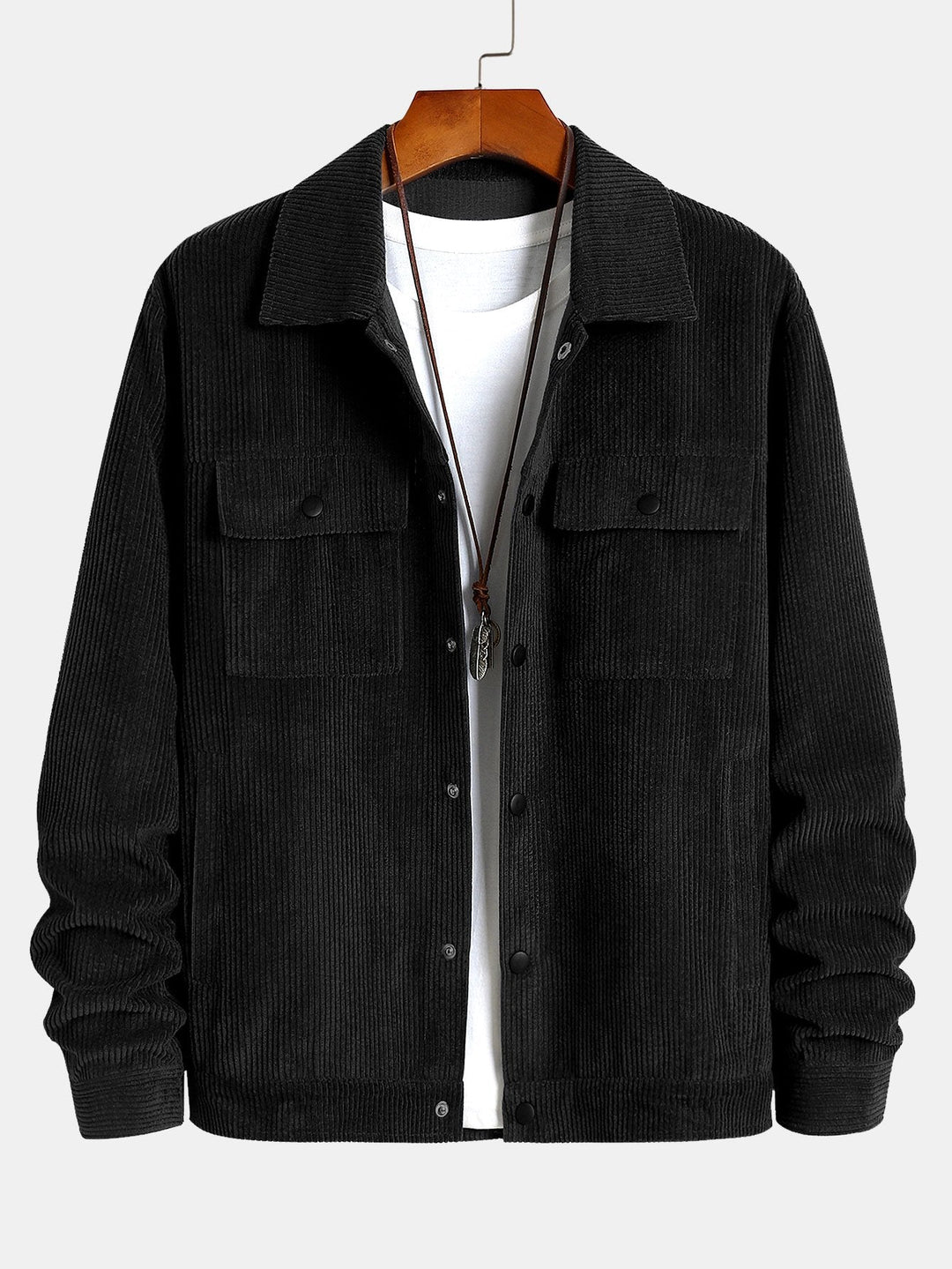Corduroy Jas Met Zakken