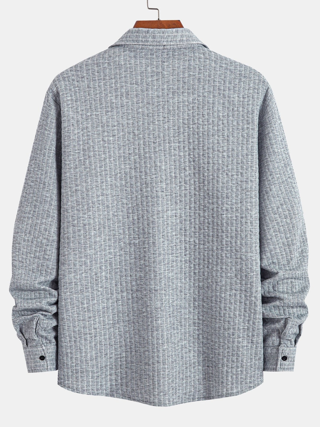 Wafel Knop-Up Shirt & Touwtjes Corduroy Cargo Jogger Broek