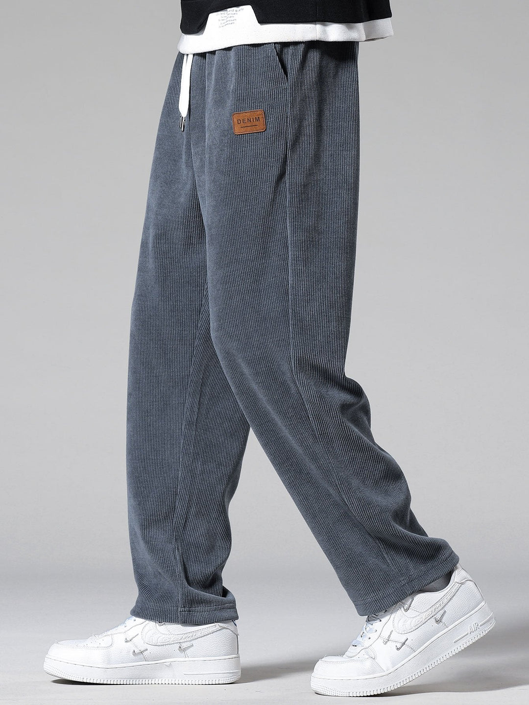 Rechtafstaande Corduroy Broek