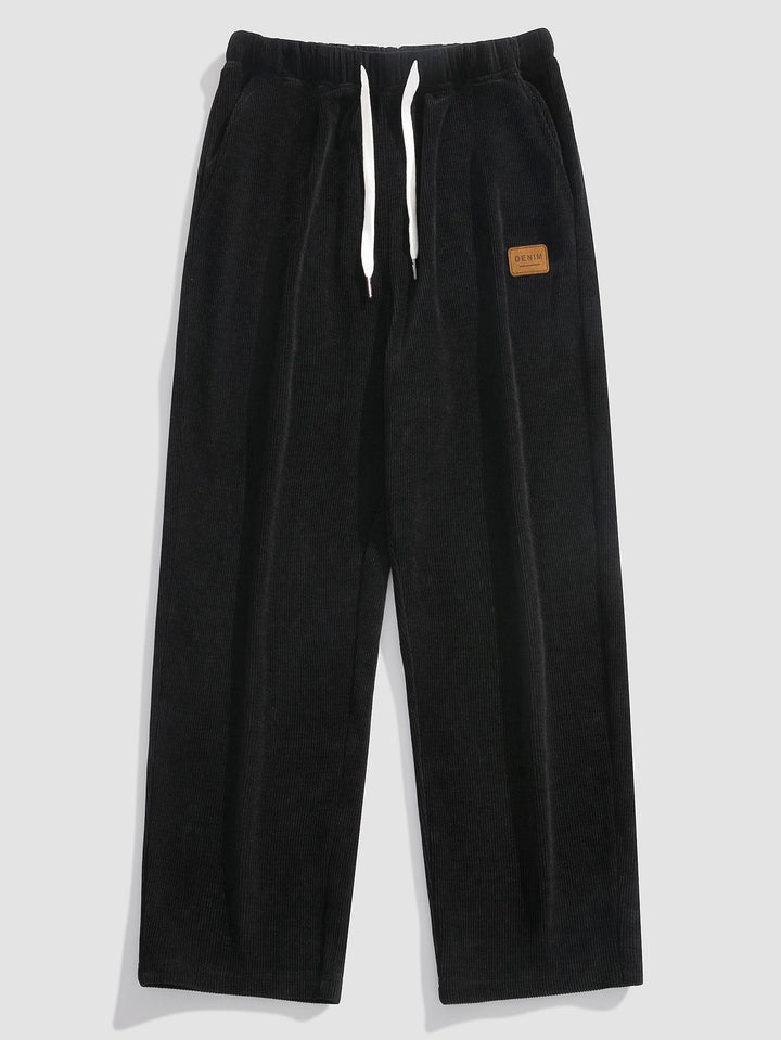 Rechtafstaande Corduroy Broek