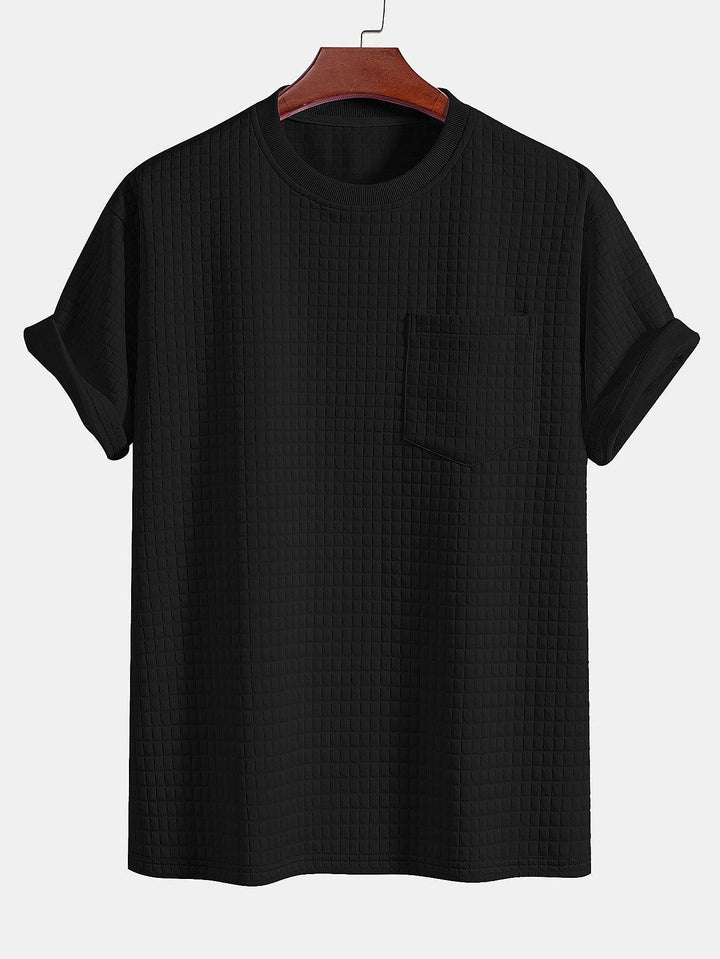 Oversized Waffle T-Shirt & Shorts