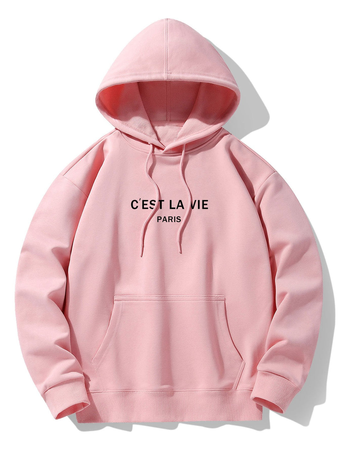 Paris Print Katoenmix Hoodie & Joggingbroek