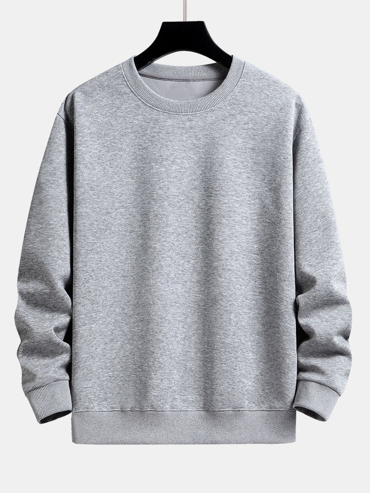 Basis Relax Fit Crew Neck Sweatshirt & Joggingbroek