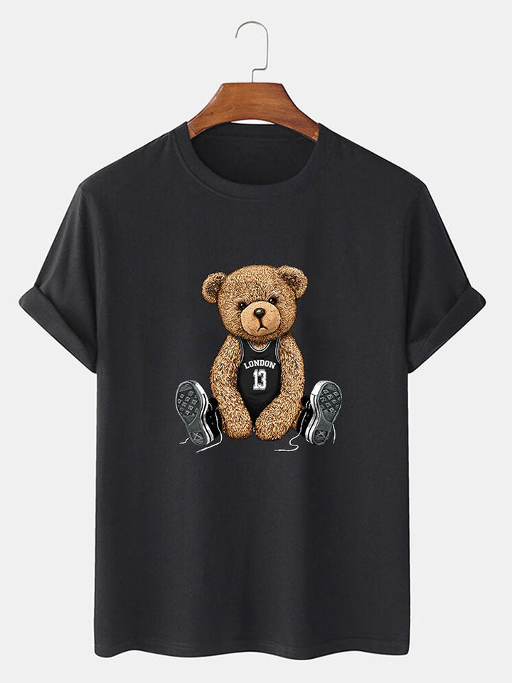 London Bear Print T-Shirt