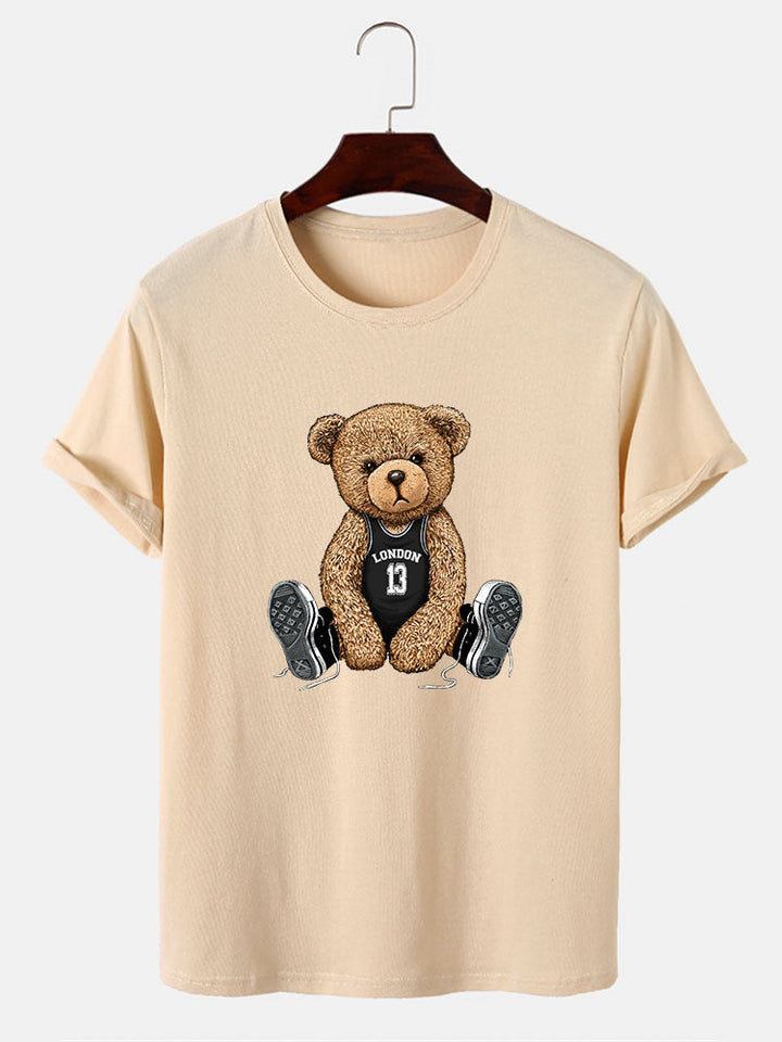 London Bear Print T-Shirt