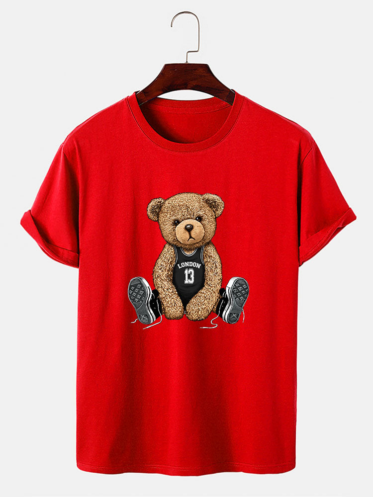 London Bear Print T-Shirt