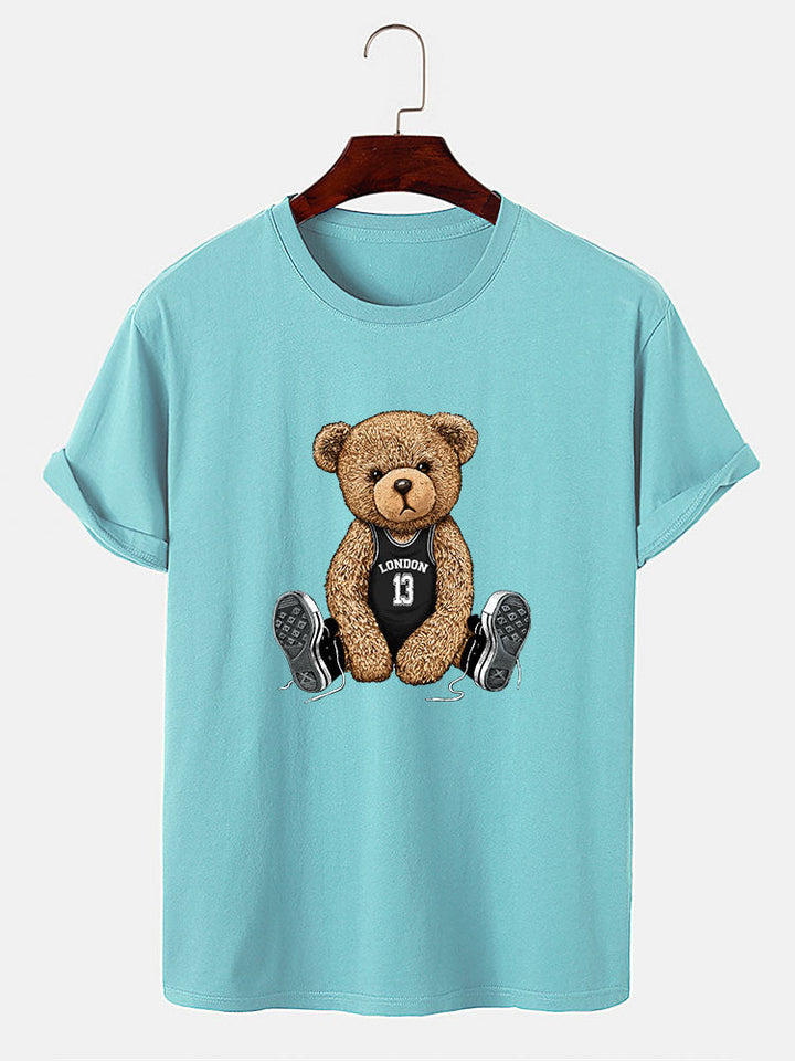 London Bear Print T-Shirt