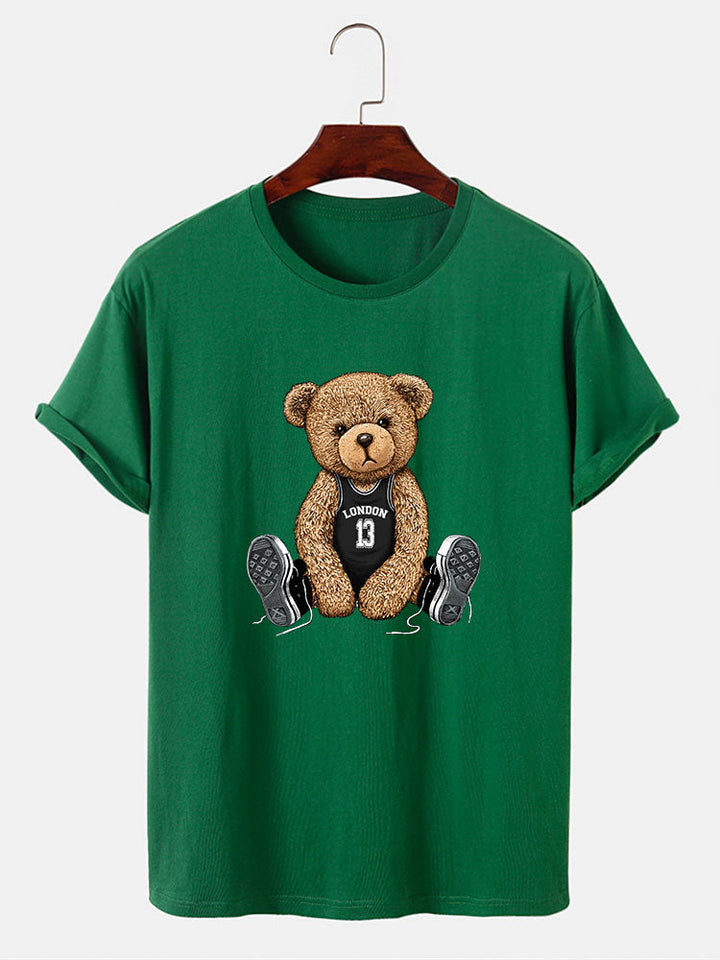 London Bear Print T-Shirt
