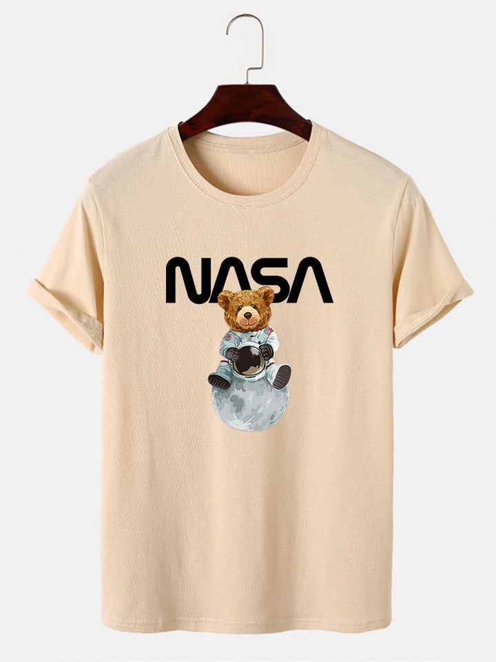 Nasa Bear Print T-Shirt