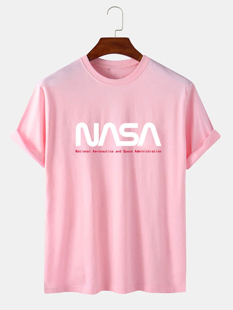 NASA-print T-shirt
