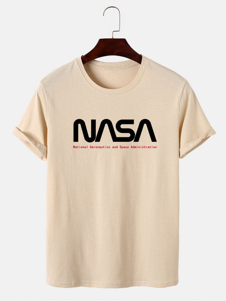 NASA-print T-shirt