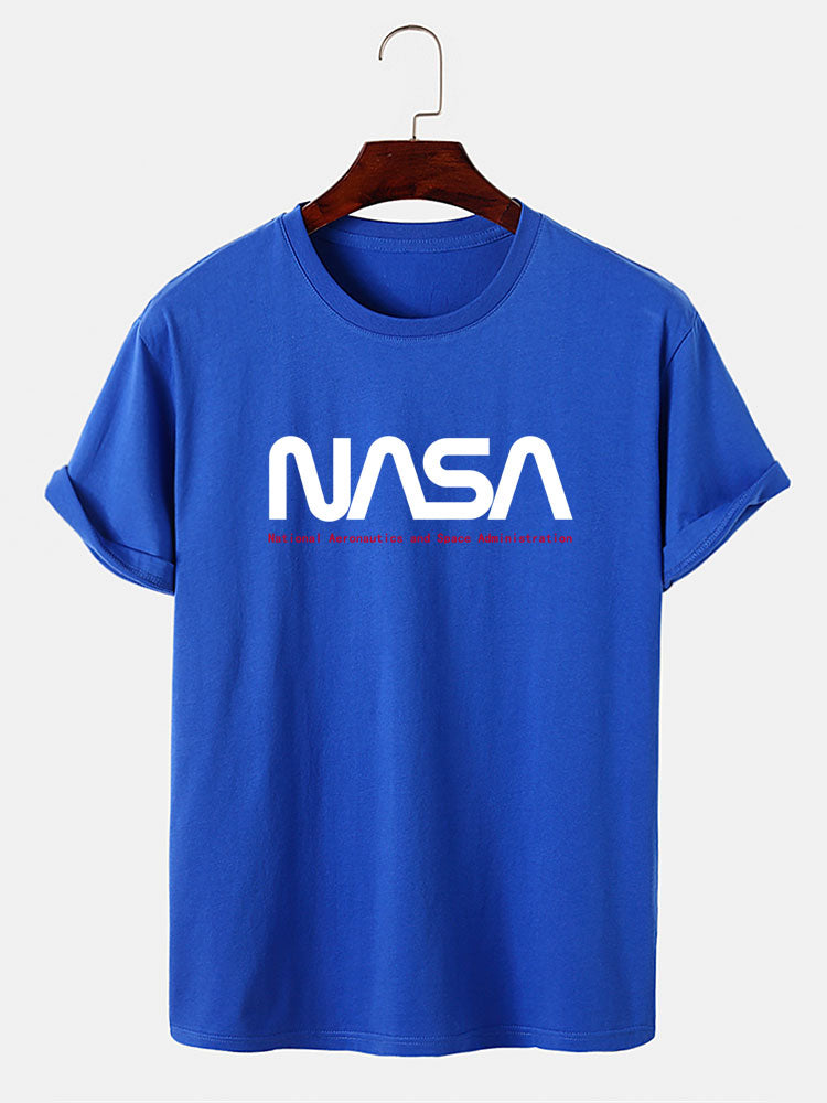 NASA-print T-shirt