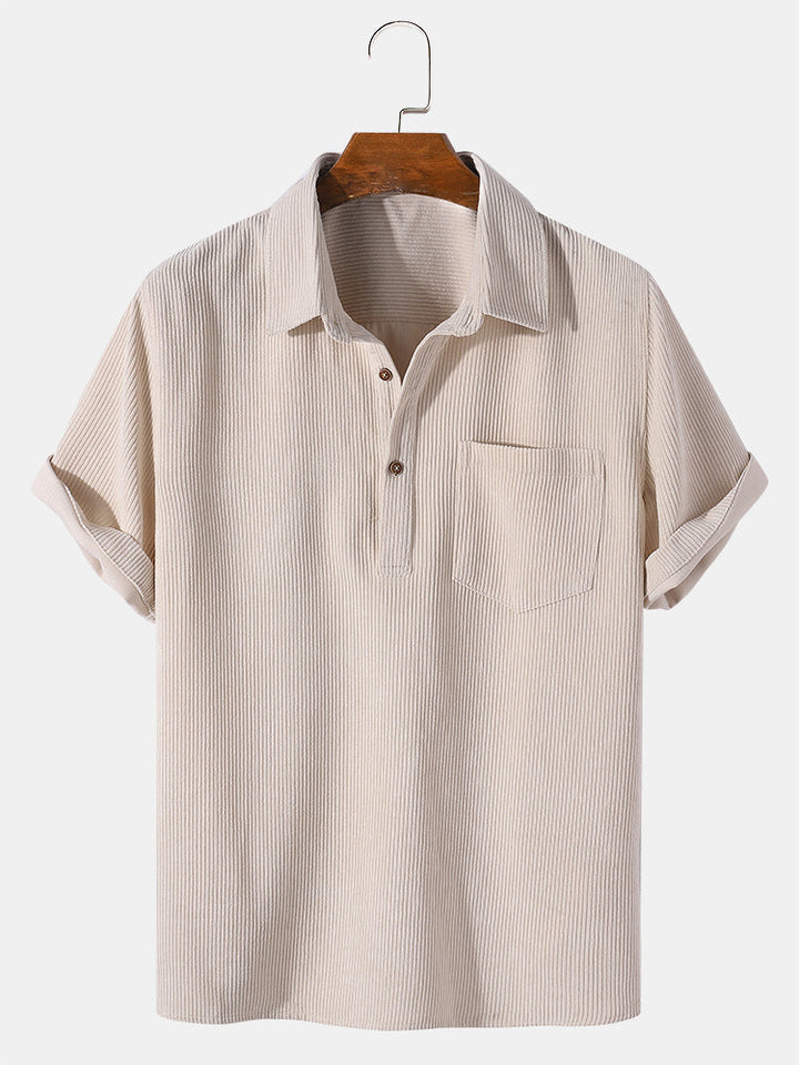 Katoenen Effen Korte Mouwen Basis T-shirts