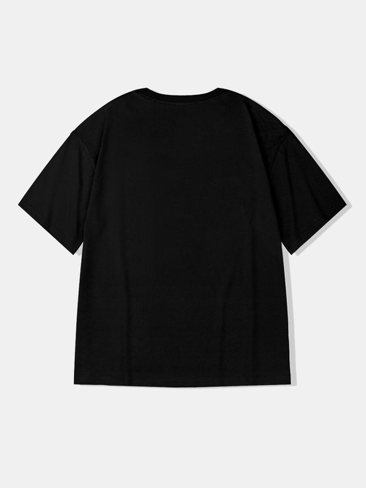 Grappige Alien Grafische Katoenen T-Shirts