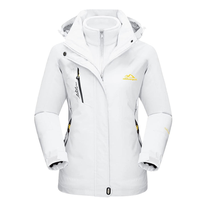 Gusta l Waterproof Winter Coat, Fleece Lined, Hooded Ski & Hiking Jacket