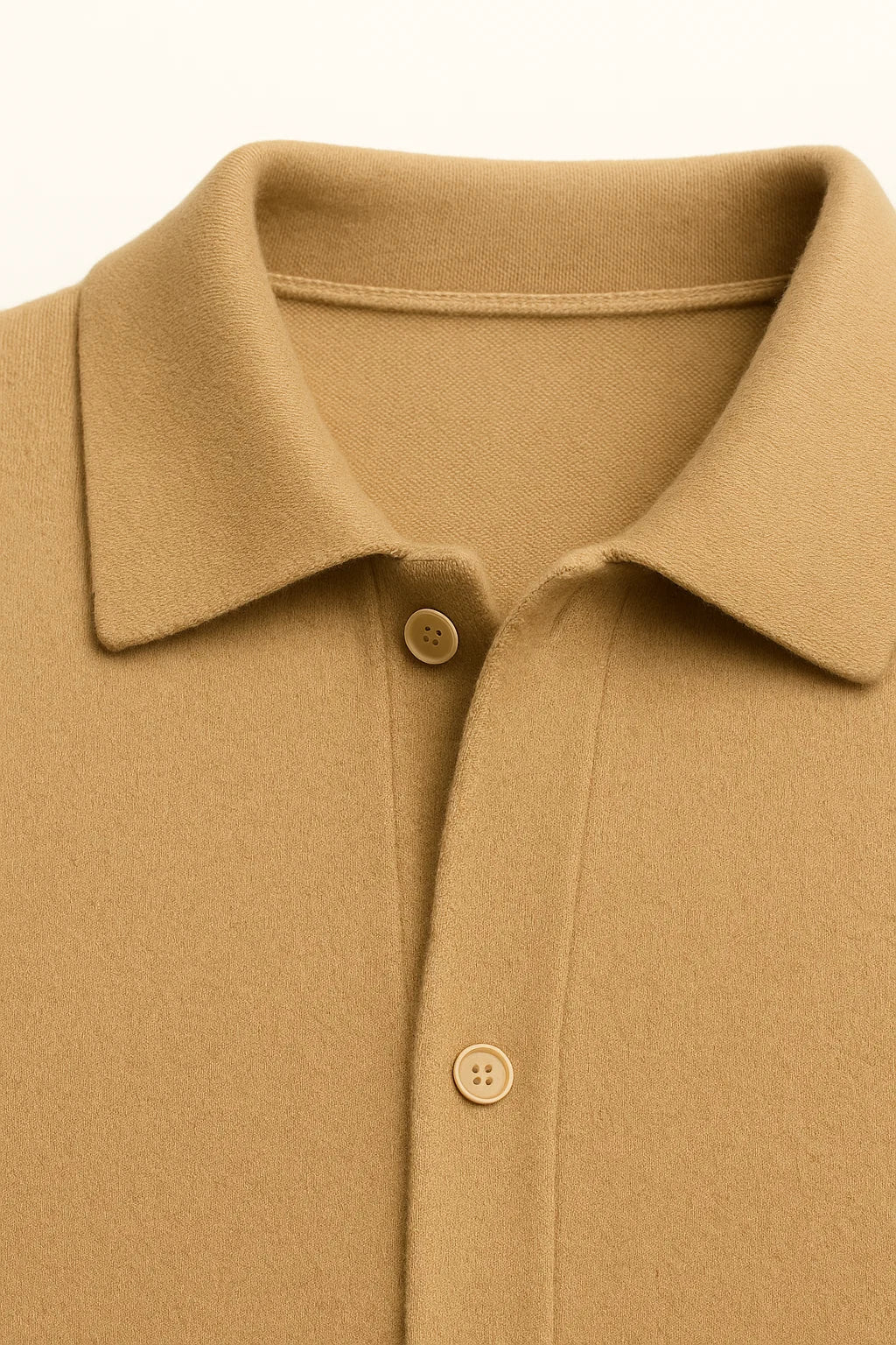 Lorenzo Cashmere Cardigan Camel