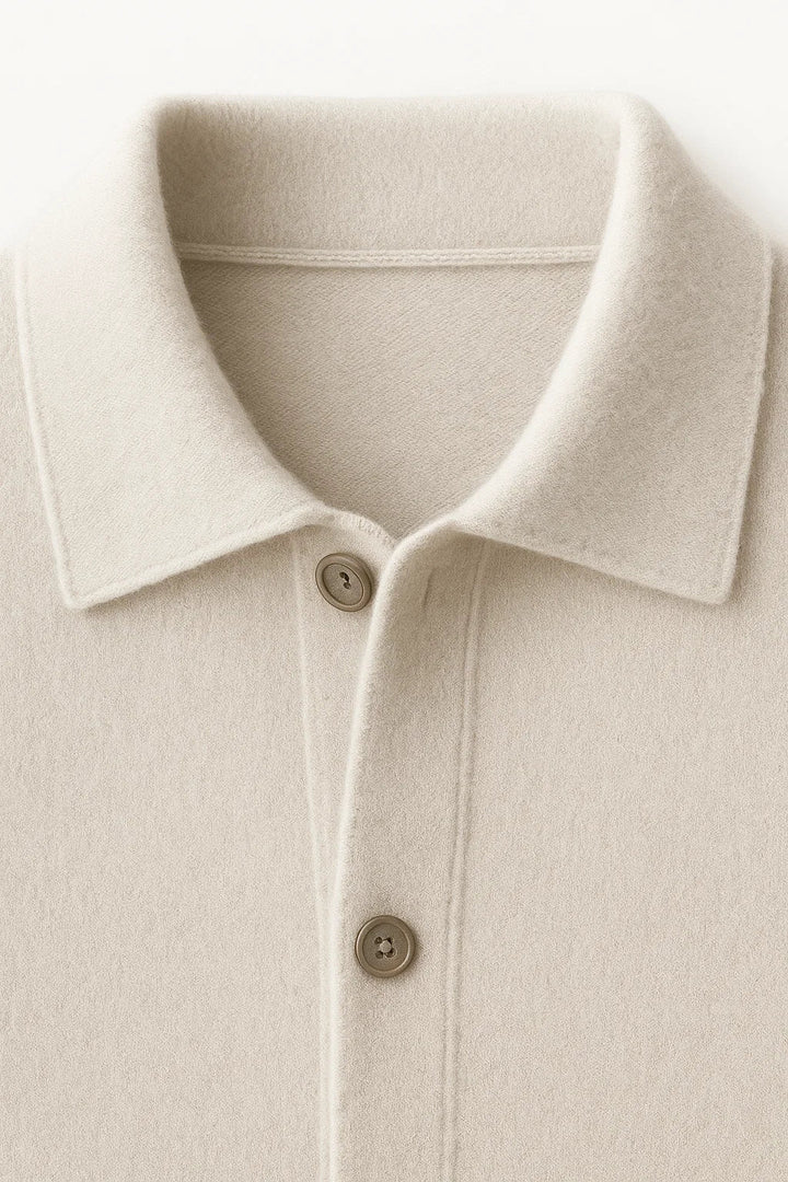 Lorenzo Cashmere Cardigan Ivory
