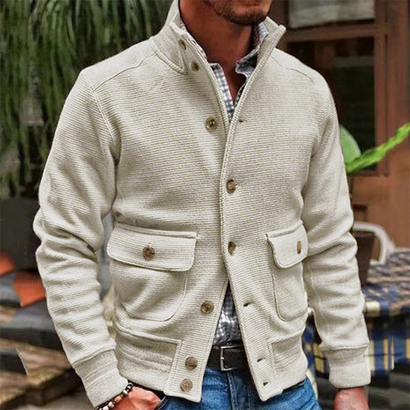 Grant l Stand-Collar Jacket