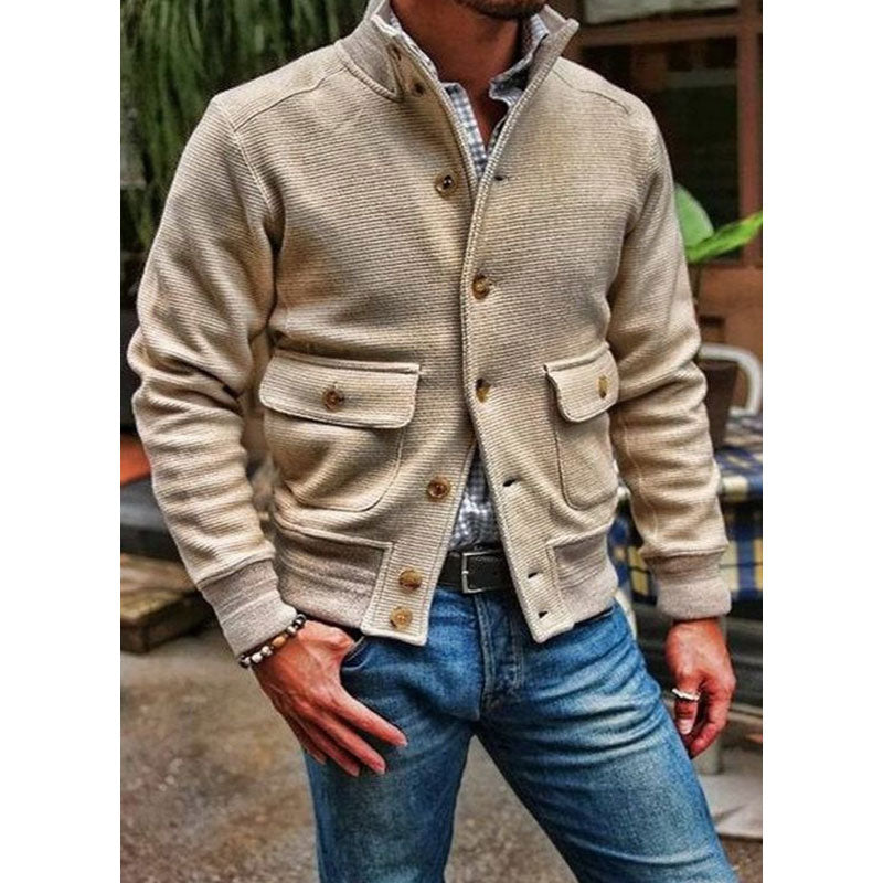 Grant l Stand-Collar Jacket