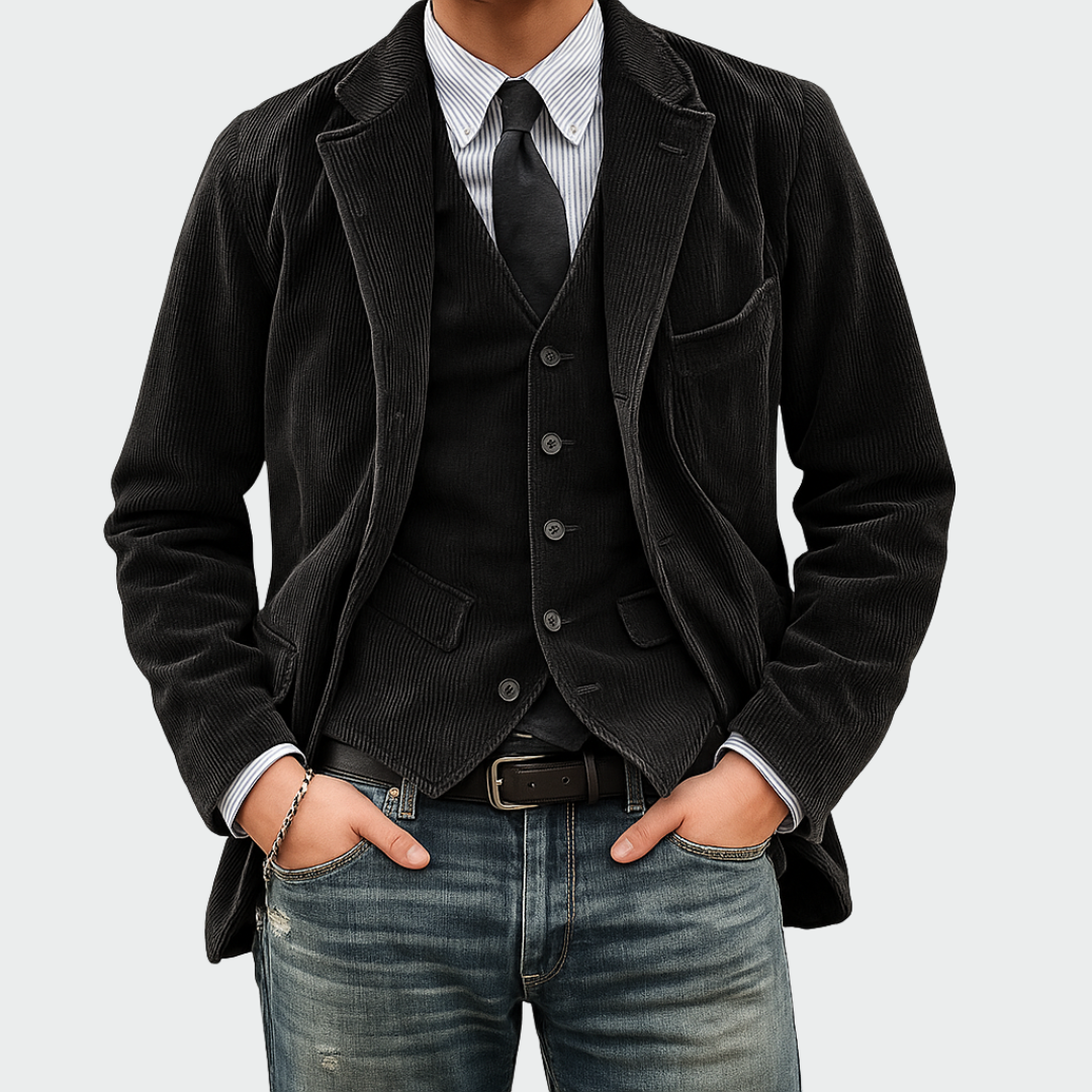Manuel l Blazer & Vest Set