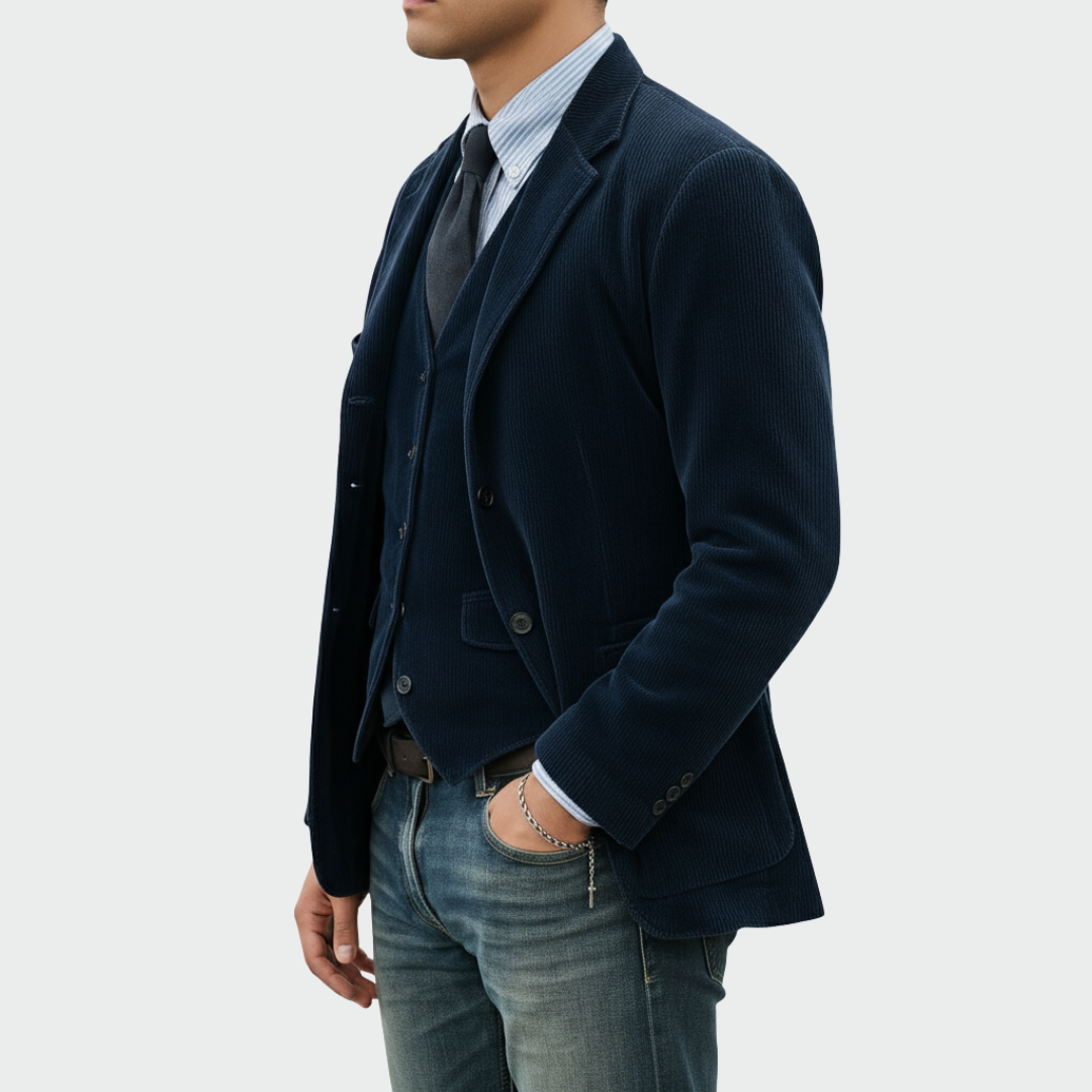 Manuel l Blazer & Vest Set