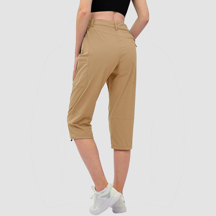 Claire l Water-Resistant Hiking Capri