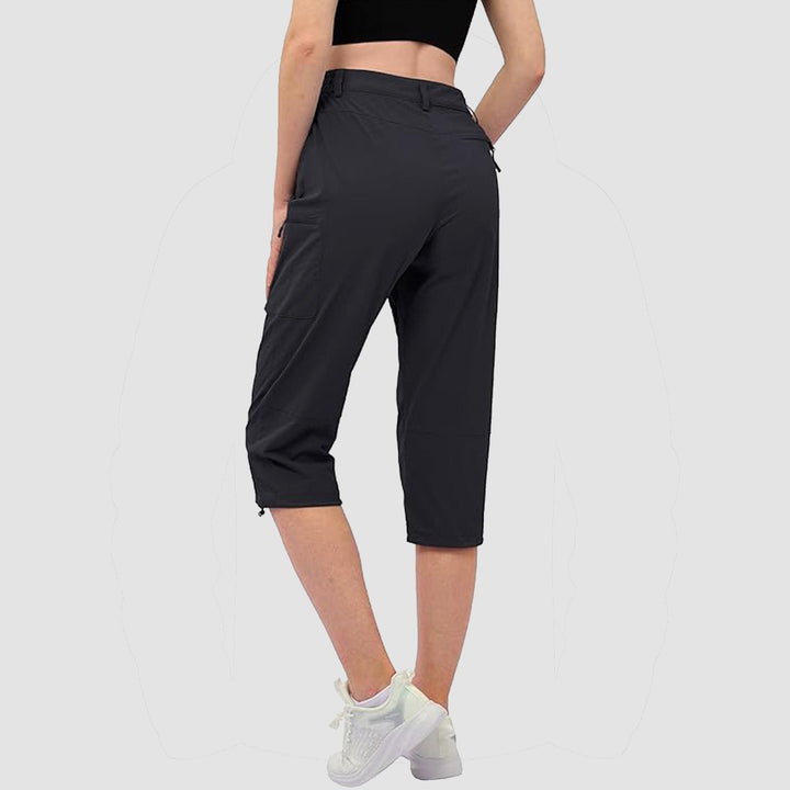 Claire l Water-Resistant Hiking Capri