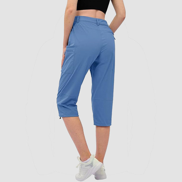 Claire l Water-Resistant Hiking Capri